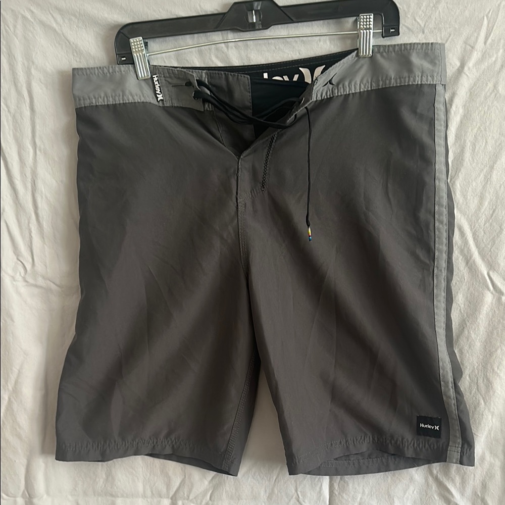 Hurley Charcoal Swim Shorts